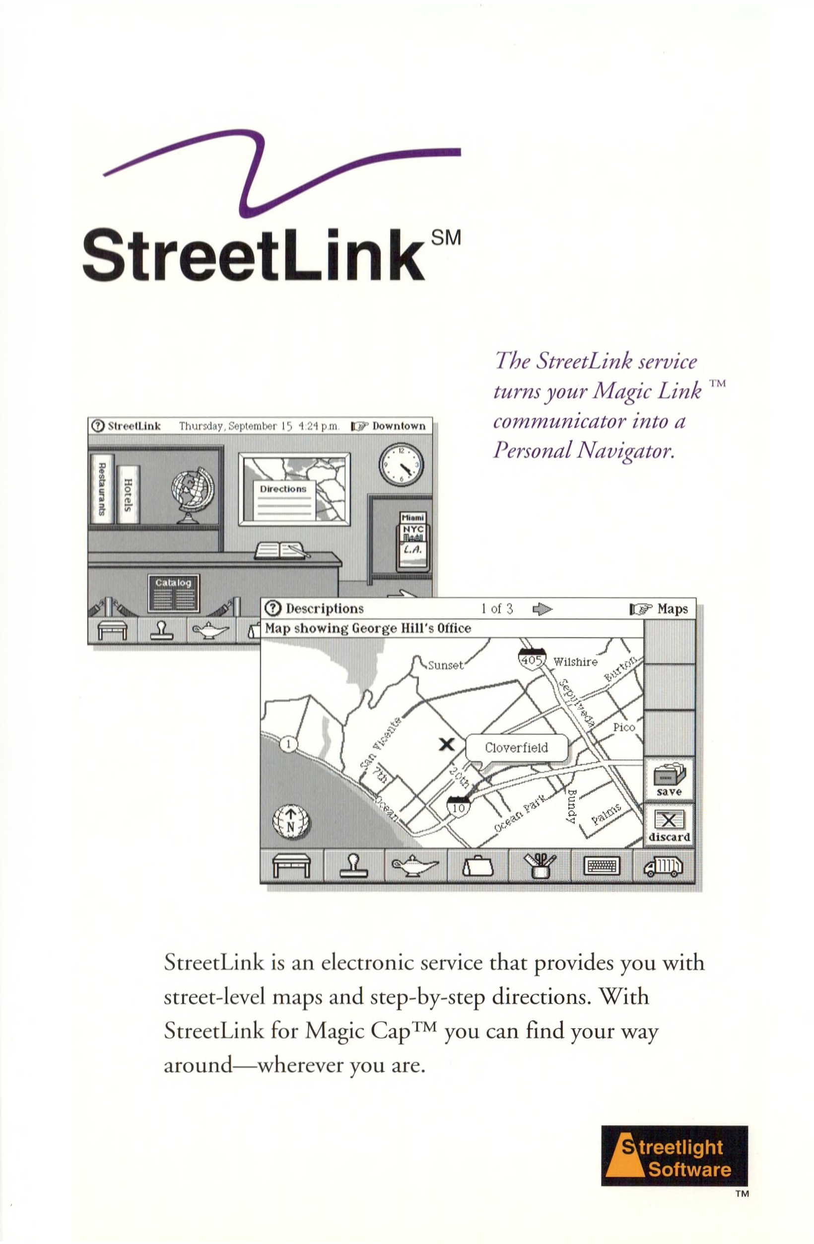 StreetLink Brochure Cover