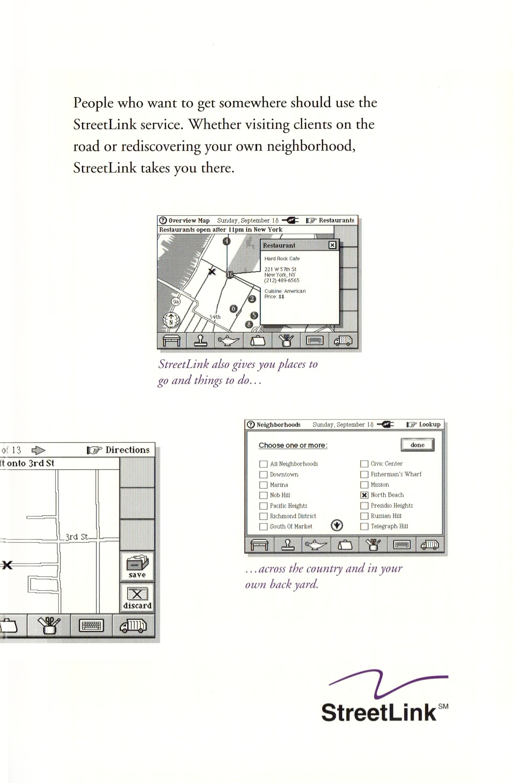 StreetLink Brochure Page 3